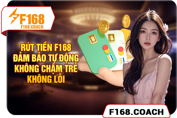 Rút tiền F168 tự động - không chậm trễ - không lỗi Rút tiền F168 tự động - không chậm trễ - không lỗi